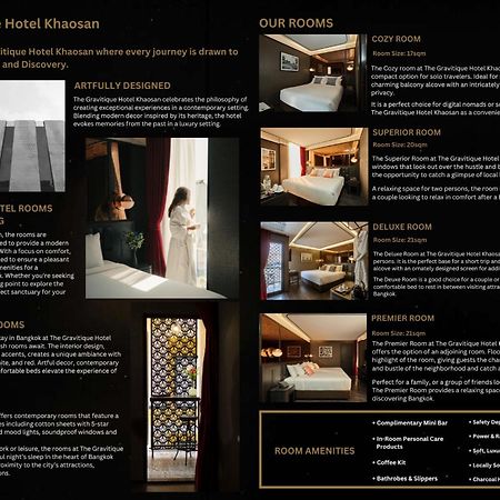 The Gravitique Hotel Khaosan Bangkok Eksteriør bilde