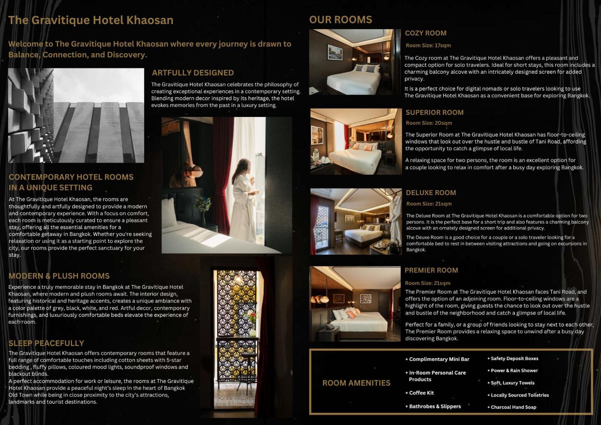 The Gravitique Hotel Khaosan Bangkok Eksteriør bilde