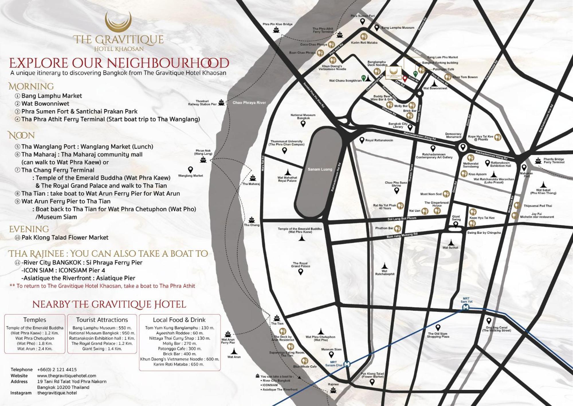 The Gravitique Hotel Khaosan Bangkok Eksteriør bilde